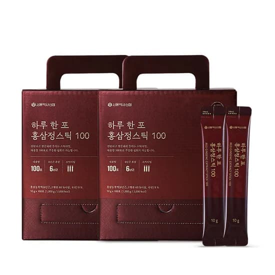 하루 한 포 홍삼정스틱 100, 10g, 100포입, 2개