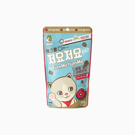 캐츠랑 저요저요 고양이간식, 참치, 150g, 10개