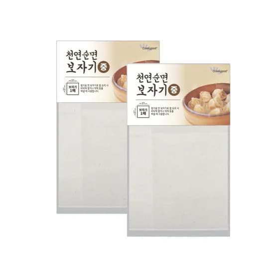 KR리빙 찜기용 천연순면 보자기, 중형, 2개