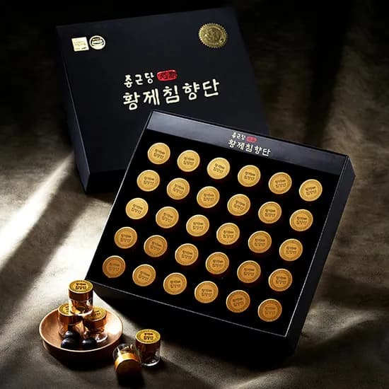 종근당 황제 침향단 112.5g 30환 4박스