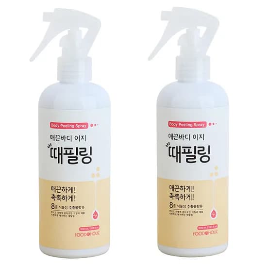 푸드어홀릭 매끈바디 이지 때필링, 300ml, 2개