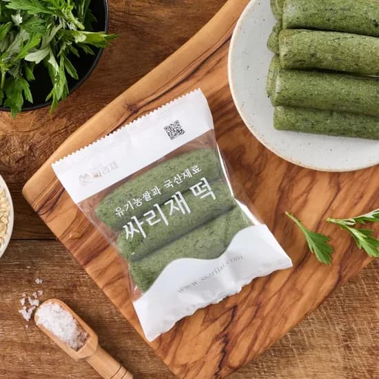 싸리재 쑥현미가래떡 개별포장 구워먹는 100g 10개