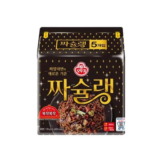 오뚜기 짜슐랭 145g 5개입 8개