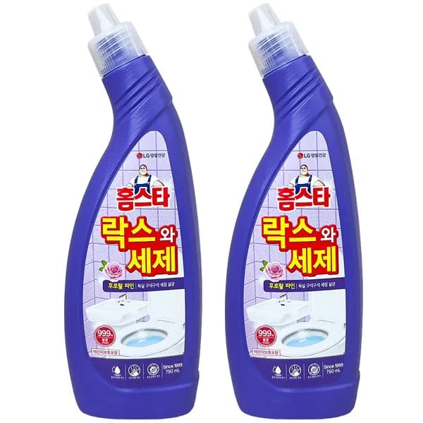 홈스타 락스와세제 후로랄 파인 750ml 2개