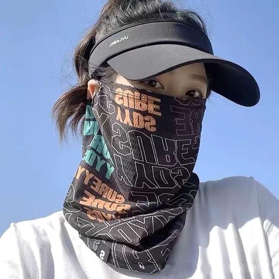 아이스핏 냉감 쿨 넥워머 버프, 혼합색상, 5개