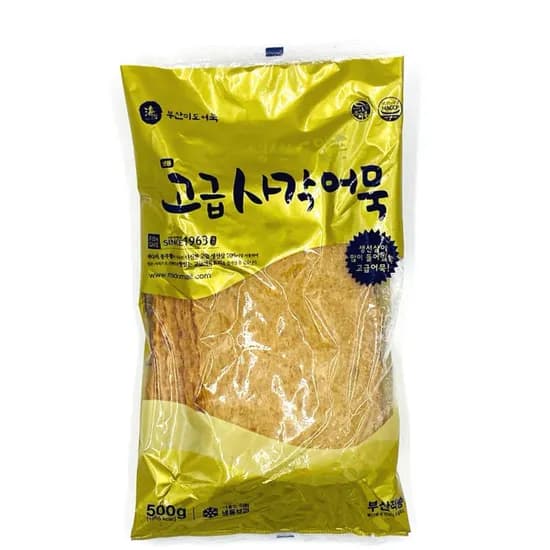 미도식품 고급 사각어묵 특상 냉동 500g 1개