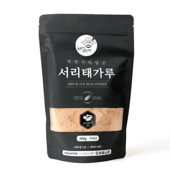 농부야부탁해 서리태가루 300g 1개