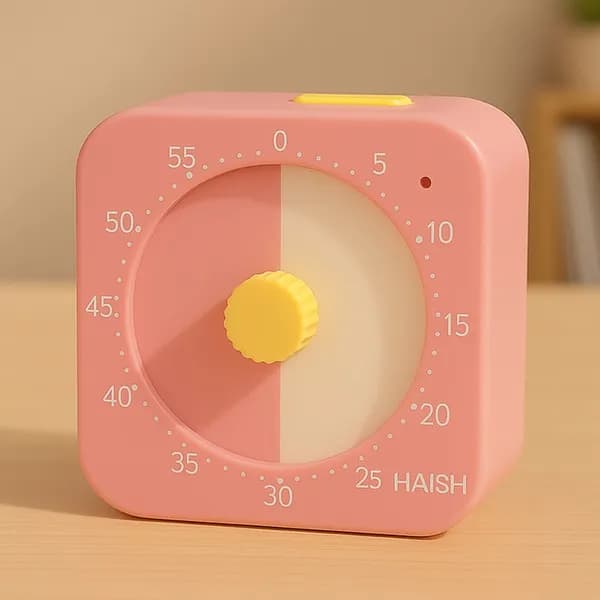 하이쉬 뽀모도로 타이머 시계 V7 핑크계열 1개 24,800원