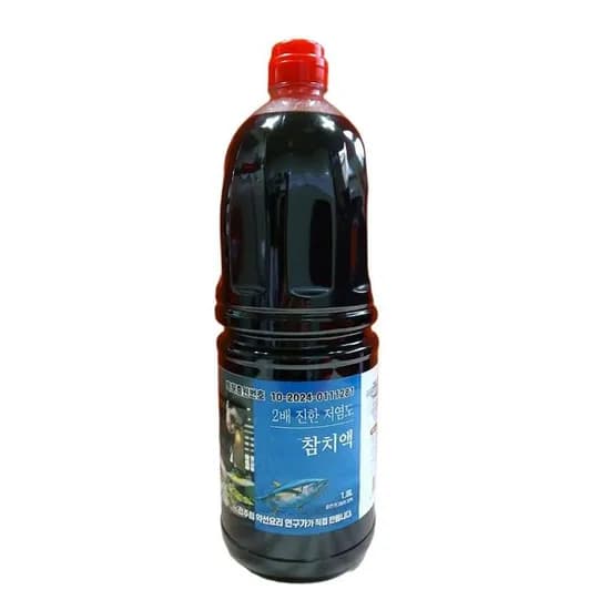 2배 진한 저염도 참치액 1.8L 1개