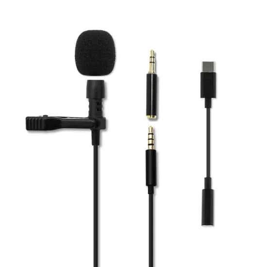 디보이스 다용도 다이나믹 핀마이크, MD-100A4, 3.5mm, 1.5m, 블랙, 1개