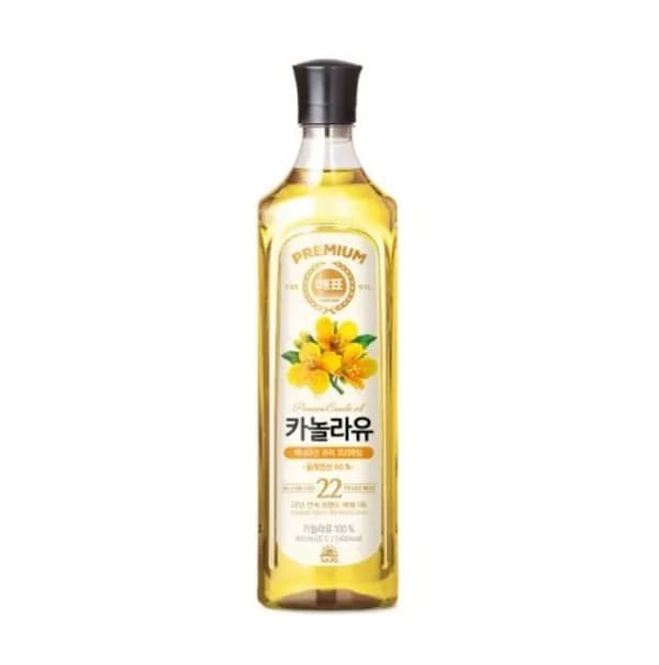 해표 카놀라유 900ml 4개 18,200원