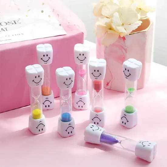 덴탈 3분 모래시계, 초록, 3개