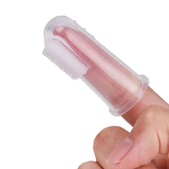 실리콘 손가락 칫솔, 반려동물손가락칫솔, 20개