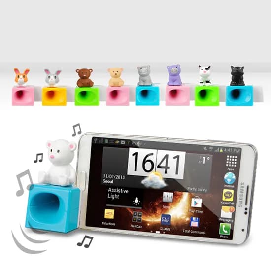 더블엑스 스마트폰 증폭 스피커 DX-M1000 블랙도그 1개