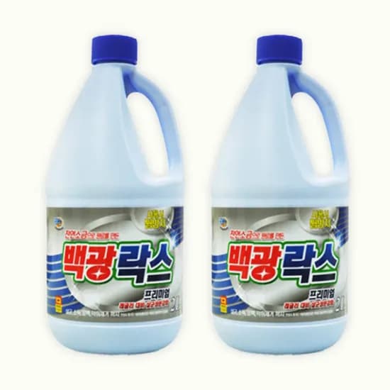 백광 락스 살균소독제 2L 2개