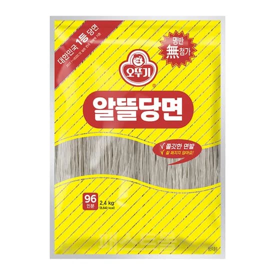 오뚜기 알뜰당면 2.4kg 1개