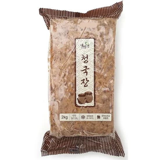아리랑식품 새마원 청국장 저염 냄새 없는 업소용 2kg 1개