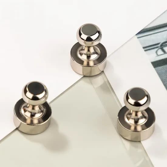 체스형 강력한 도장자석, 12mm, 16개