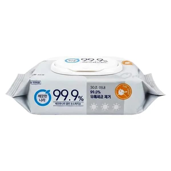 깨끗한나라 손소독티슈 캡형 60매 24개 8,350원