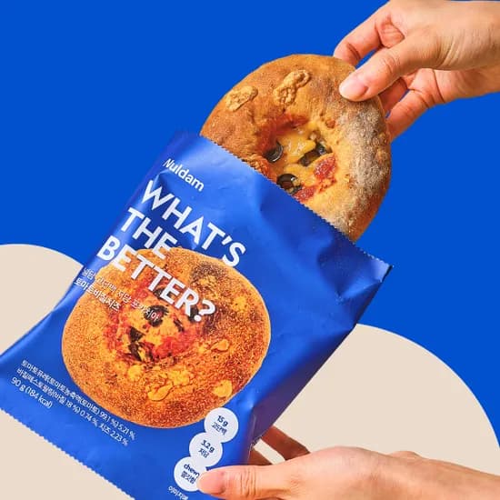 널담 고단백 저당 포카치아, 토마토 바질치즈, 90g, 8개