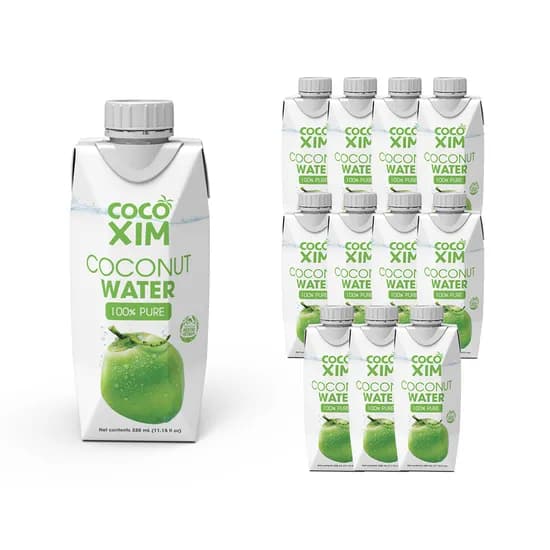 코코씸 퓨어 코코넛 워터 330ml 12개