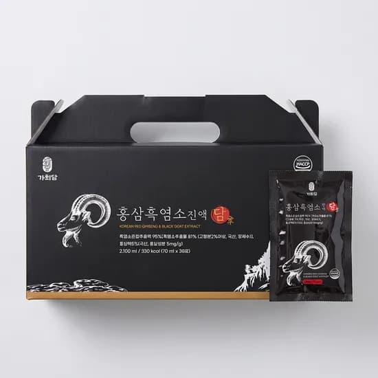 가희담 홍삼 흑염소진액 담 70ml 30포