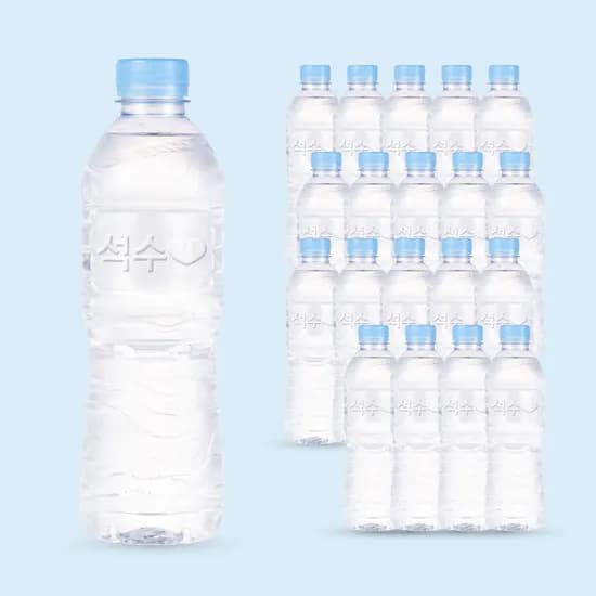 석수 무라벨 500ml 40개