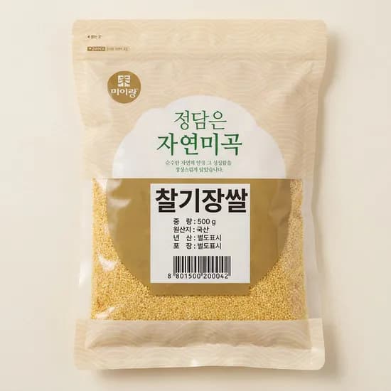 미이랑 국내산 찰기장쌀 500g 1개