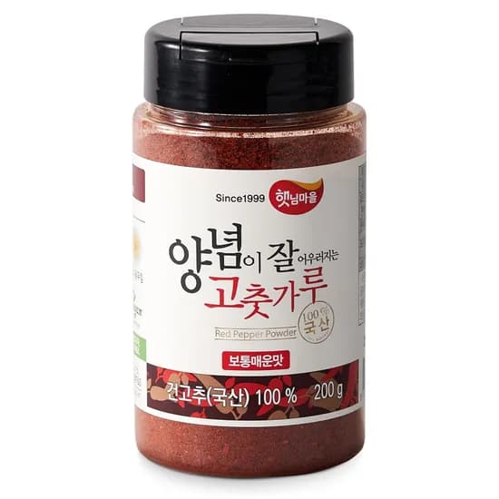 햇님마을 고춧가루 200g 1개