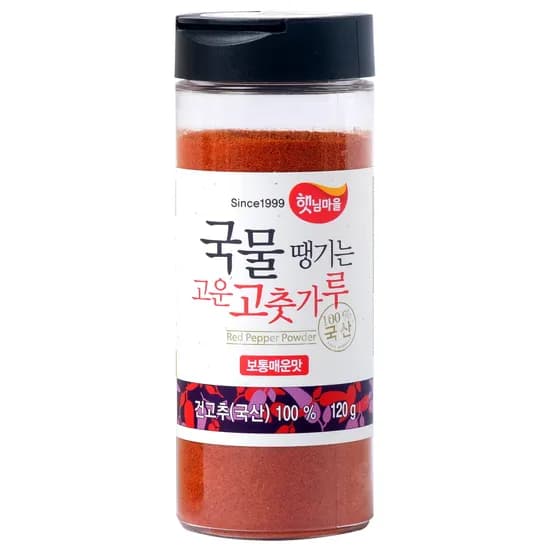 햇님마을 국물이 땡기는 고운 고춧가루 120g 1개