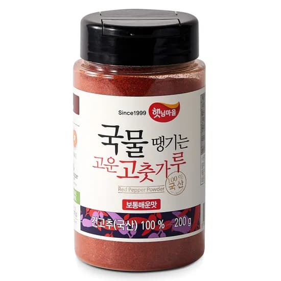 햇님마을 국물이 땡기는 고운 고춧가루 200g 1개