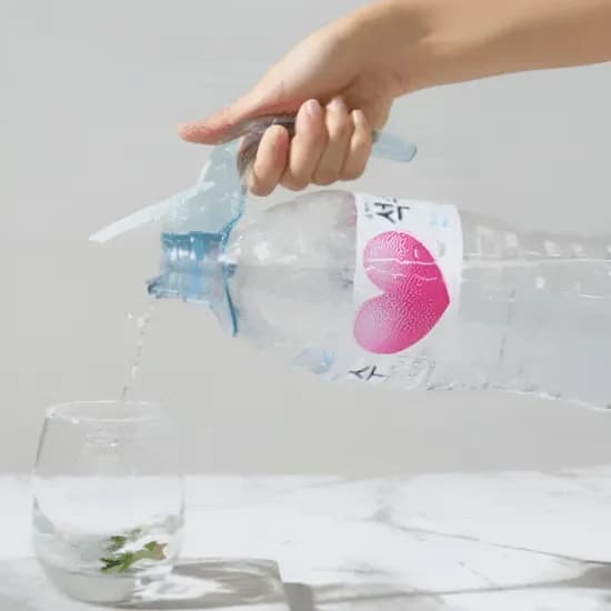 생수병 손잡이 투명 1개