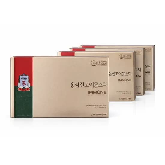 정관장 홍삼진고 이뮨 스틱 10g 30포 4박스