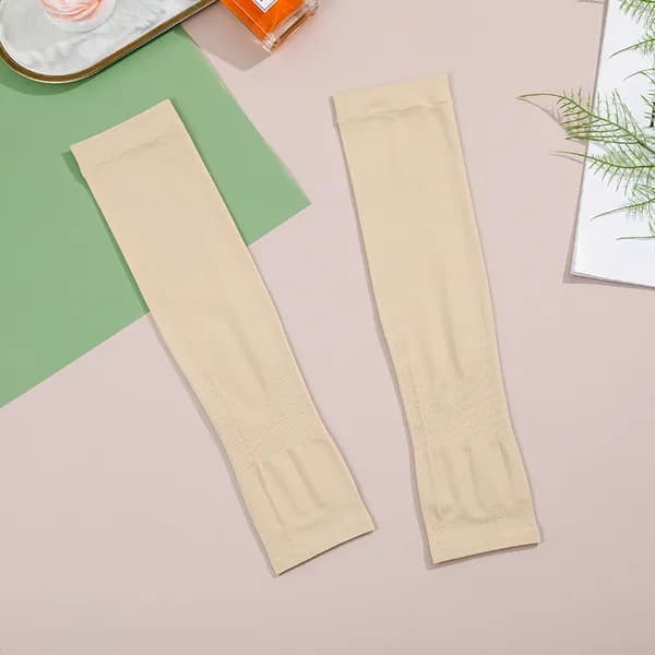 자외선차단 스킨 골프 쿨토시 팔토시 슬리브 살색 37cm 2개