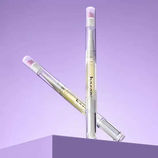 바렌 듀얼 이펙트 네일 & 큐티클 오일 에센스 펜, 2ml, 2개