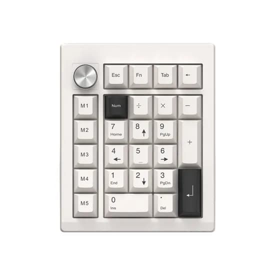 ABKO K26 3모드 무선 유선 블루투스 QMK VIA 넘버패드 리니어축 1개
