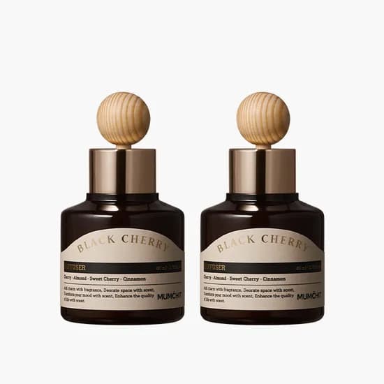 바이오톡스 차량용 디퓨저, 블랙체리, 80ml, 2개입, 1개