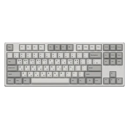 ABKO KN03BT TKL 블루투스 유무선 무접점 텐키리스 키보드 아이보리 1개