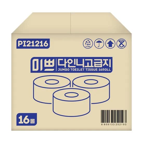 미쁘 다인니고급지 점보롤 16롤