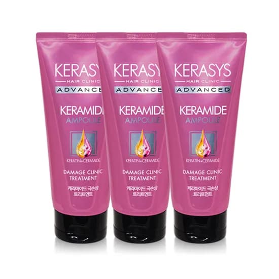 케라시스 케라마이드 극손상 클리닉 트리트먼트 200ml 3개