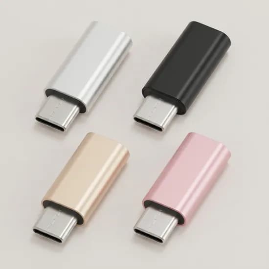 칼론 8핀 to C타입 변환 젠더 KR-8CP, 블랙, 1개