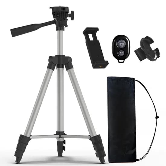 디지지 스마트폰 카메라 삼각대, D21-0600, 블랙, 1개