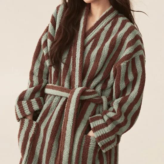 스트라이프 로브 샤워가운 민트 1개 38,900원