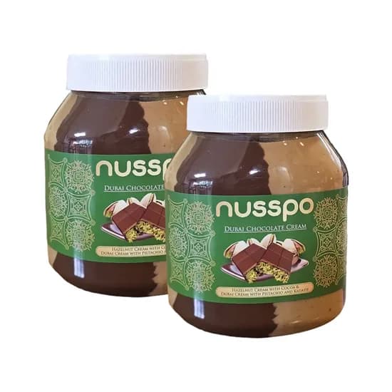 Nusspo 두바이 초콜릿 크림 스프레드 1kg 2개