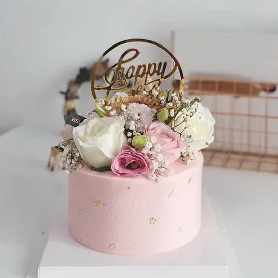 생일 기념일 케이크 토퍼 레터링B 1개