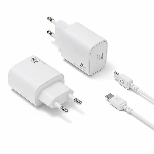 PD 25W 초고속 C타입 케이블 포함 충전기 화이트 2개 9,900원