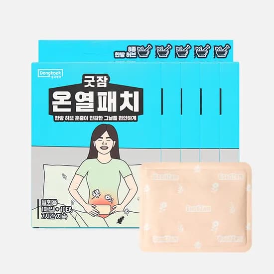 굿잠 온열패치 10매입 5박스