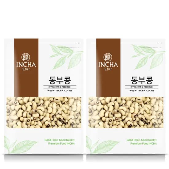 인차 동부콩 2kg 2개