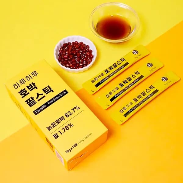 즙쟁이 하루하루 호박팥스틱 10g 28개