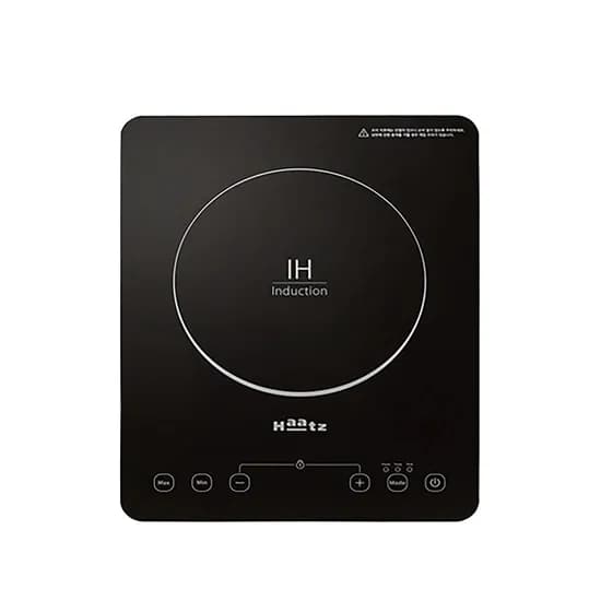 하츠 슬림 프리스탠딩 터치 인덕션 쿠커, IH-131FY, 프리스탠딩, 블랙, 1개